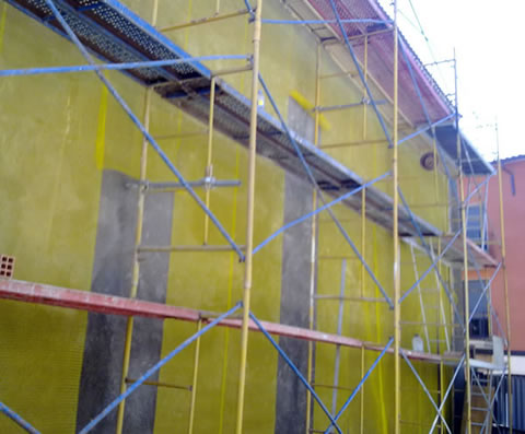 monegrina construcción de fachadas