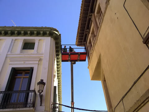 monegrina limpieza de tejados y canales